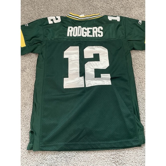 Aaron Rodgers Green Bay Packers youth size Large Reebok Super Bowl XLV jersey - Picture 5 of 8